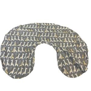 Lot of 2 Boppy Baby Lounger Horseshoe Shaped Zippered Pillow Cases